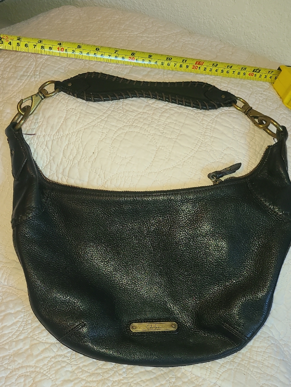Cole Haan Black Leather Shoulder Bag
